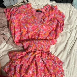 Reset floral flowy dress